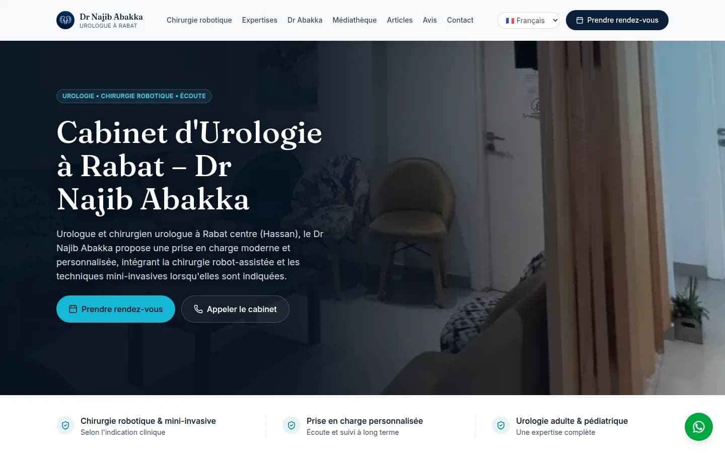 Page d'accueil du site Rabaturologue